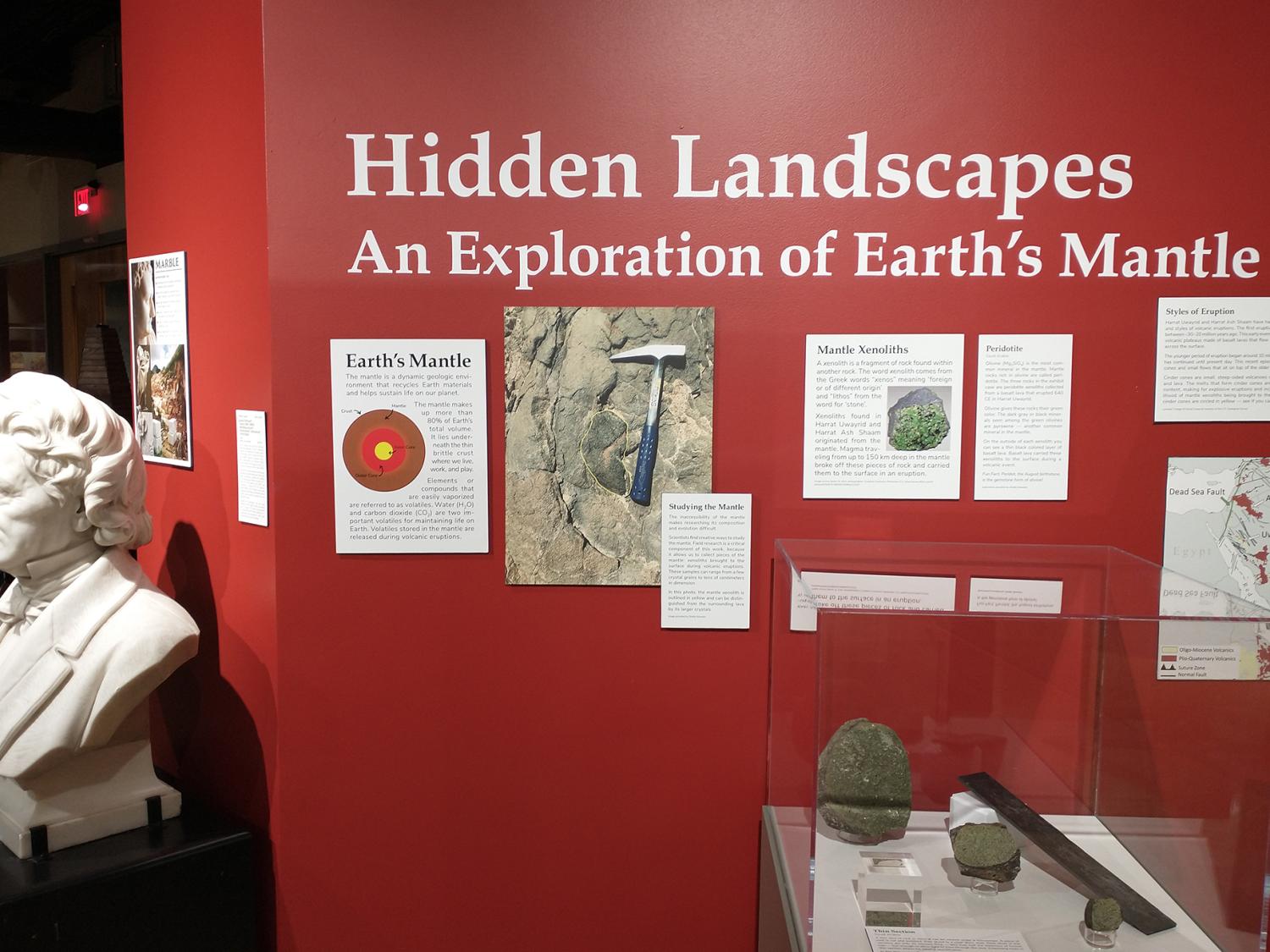 “Hidden Landscapes: An Exploration of Earth’s Mantle” will open from 3 to 4 p.m. October 4 in the Earth and Mineral Sciences (EMS) Museum & Art Gallery in the ground floor of the Deike Building. It was created by an undergraduate student within the college of EMS.