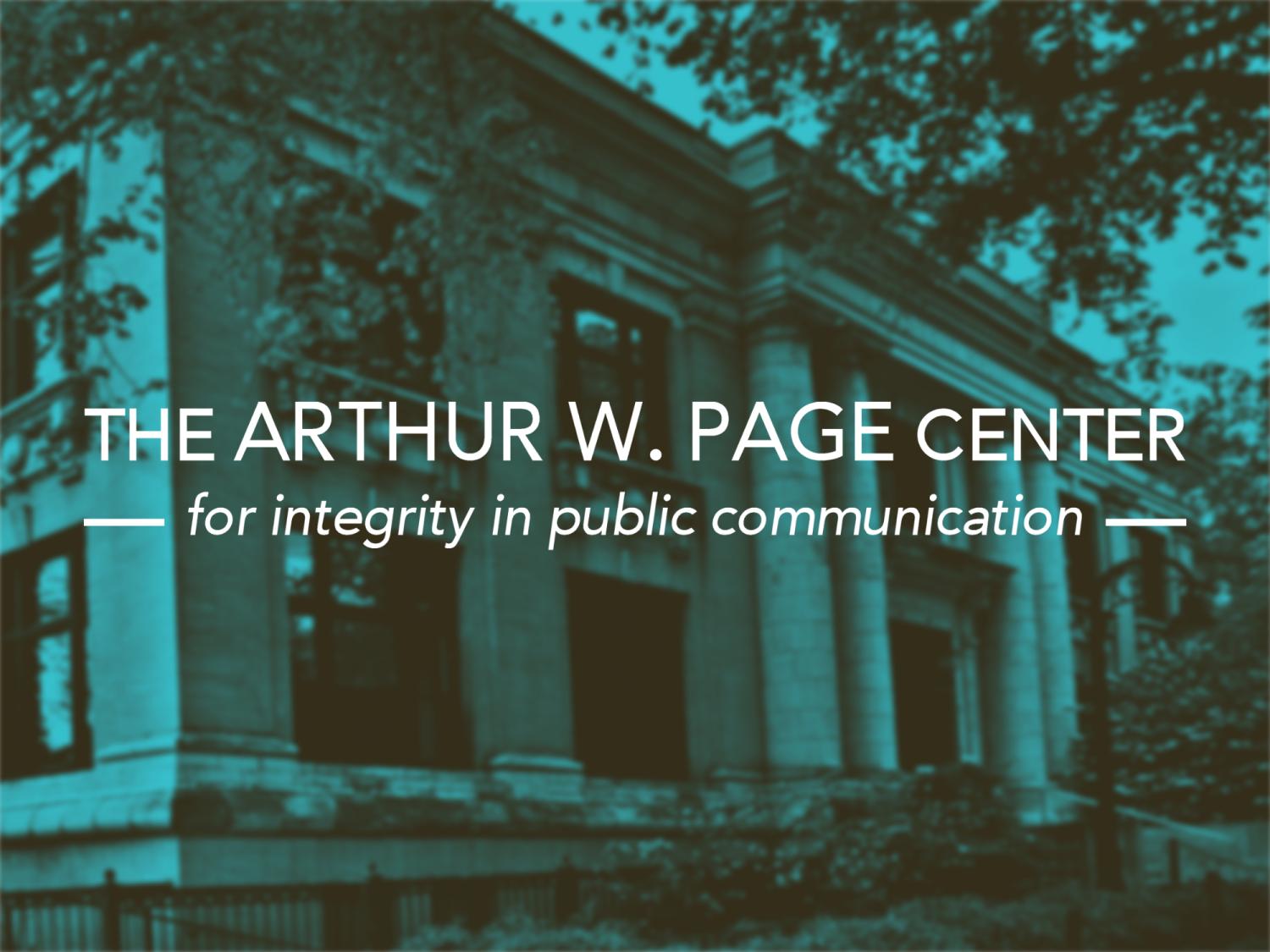 psu.edu - Jonathan F. McVerry - Scholar-practitioner collaborations shape latest Page Center insights report | Penn State University
