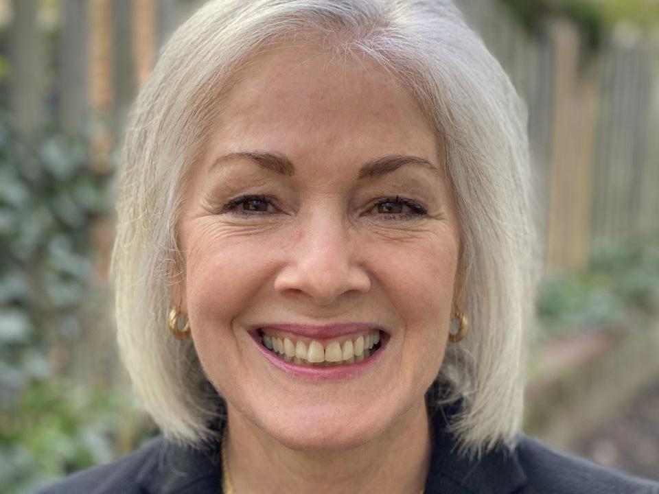 A portrait of former U.S. Ambassador to Ukraine Marie Yovanovitch