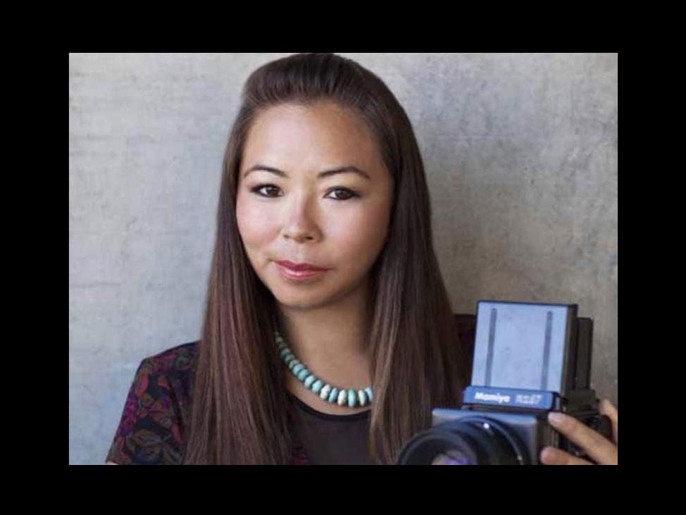 Matika Wilbur with her camera