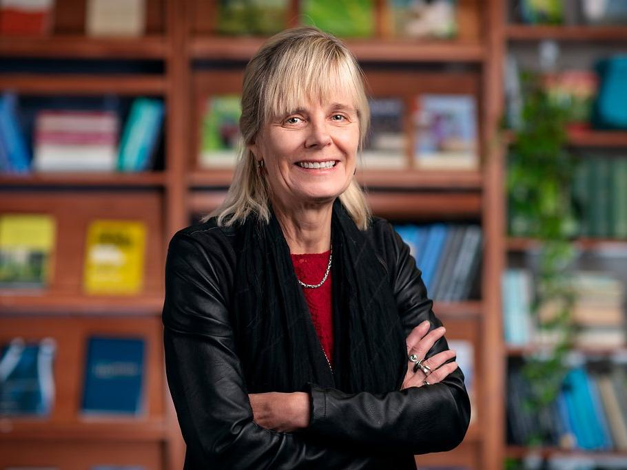 Karen Palmer smiling