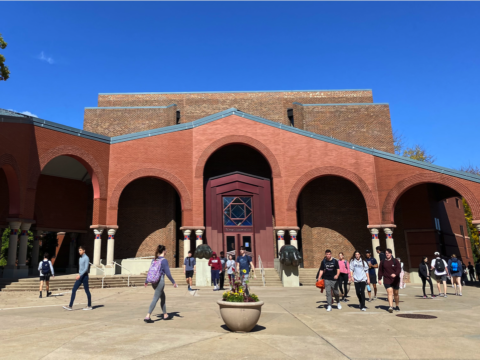 Facade of the Palmer Museum