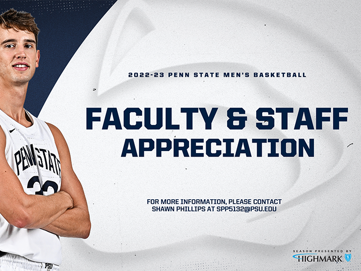 Poster for Faculty & Staff Appreciation