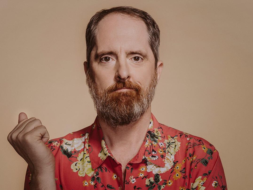 A portrait of the actor and writer Brendan Hunt