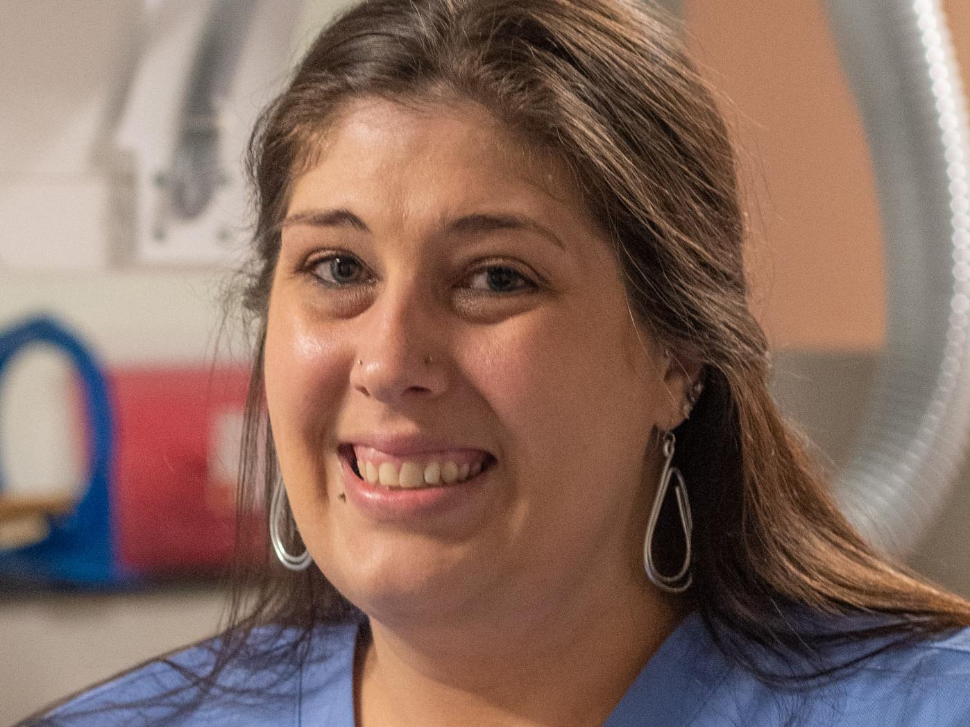 A headshot photo of Elisabeth Shaffer