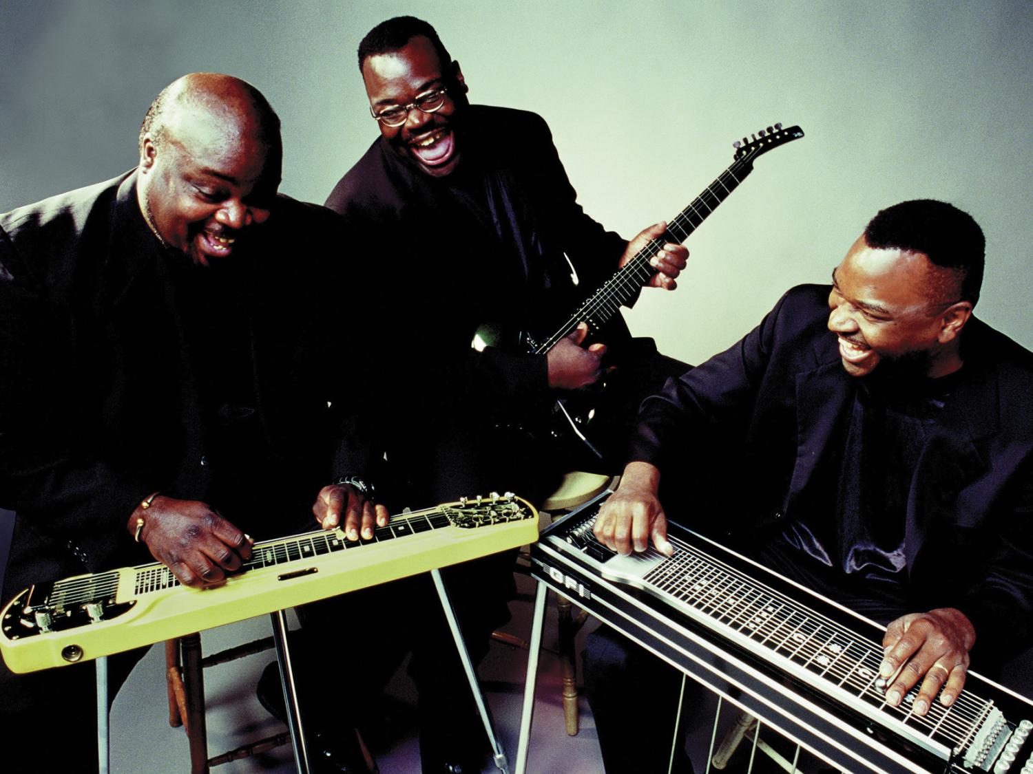 The Campbell brothers and their instruments