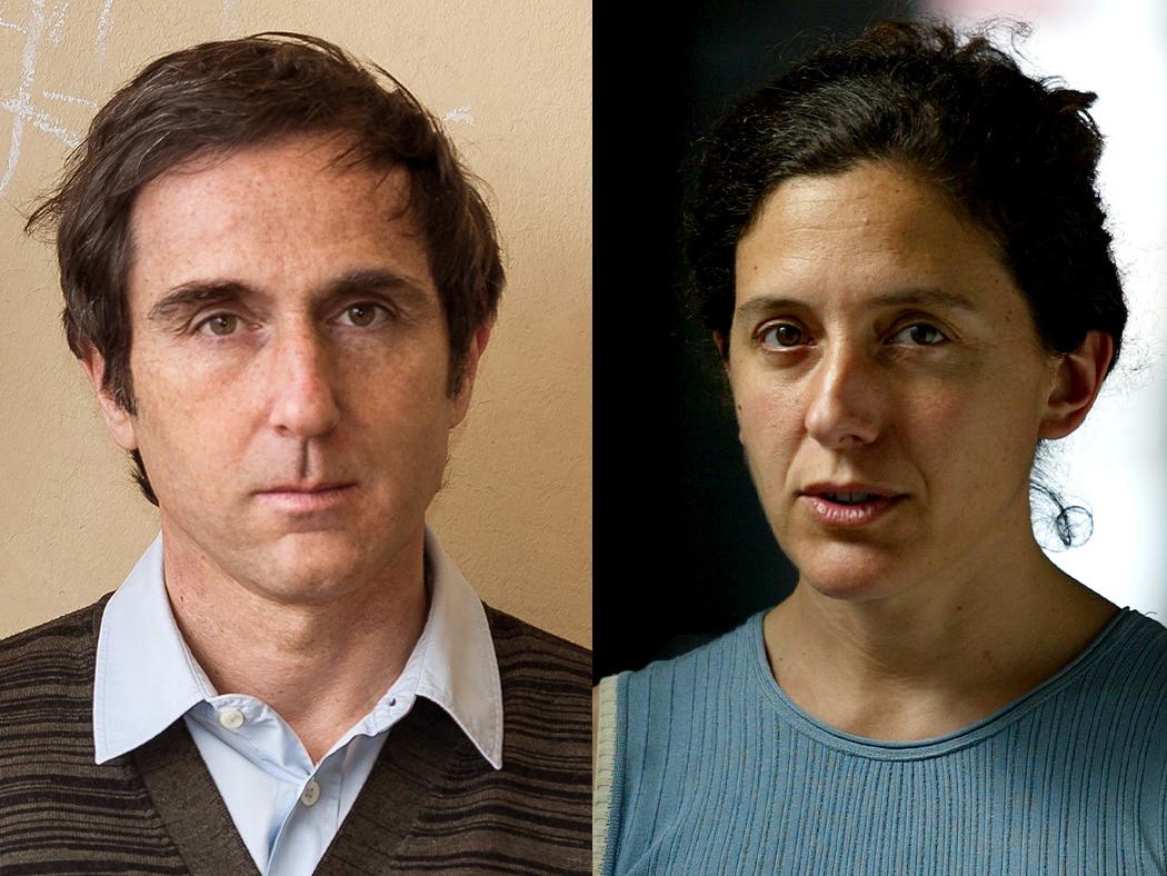 Headshots of Ricardo Flores, at left, and Eva Prats. 