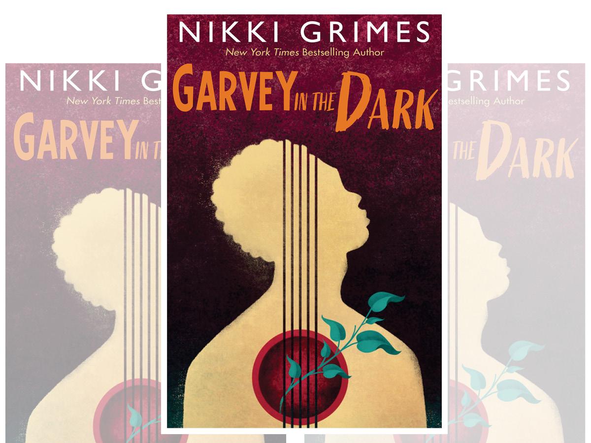 Garvey in the Dark, by Nikki Grimes, cover art