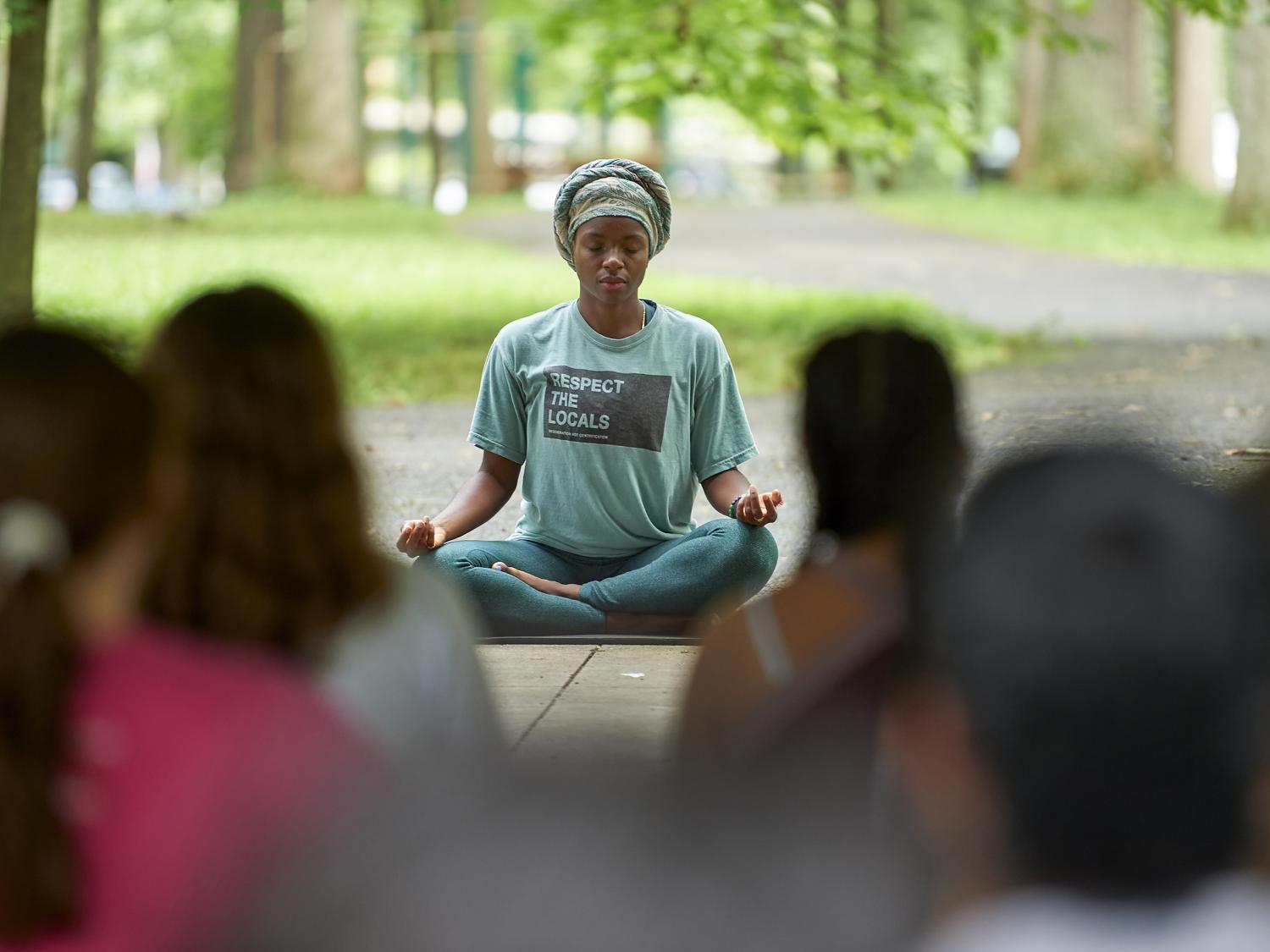 Yoga class