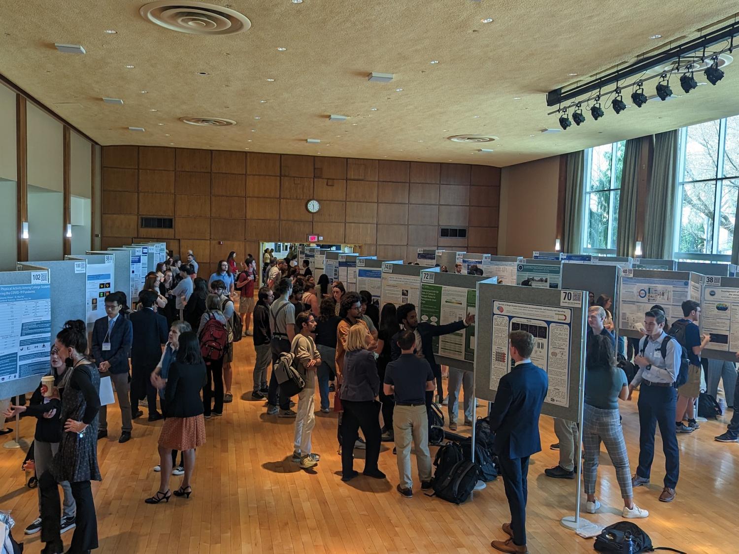 Public poster exhibition
