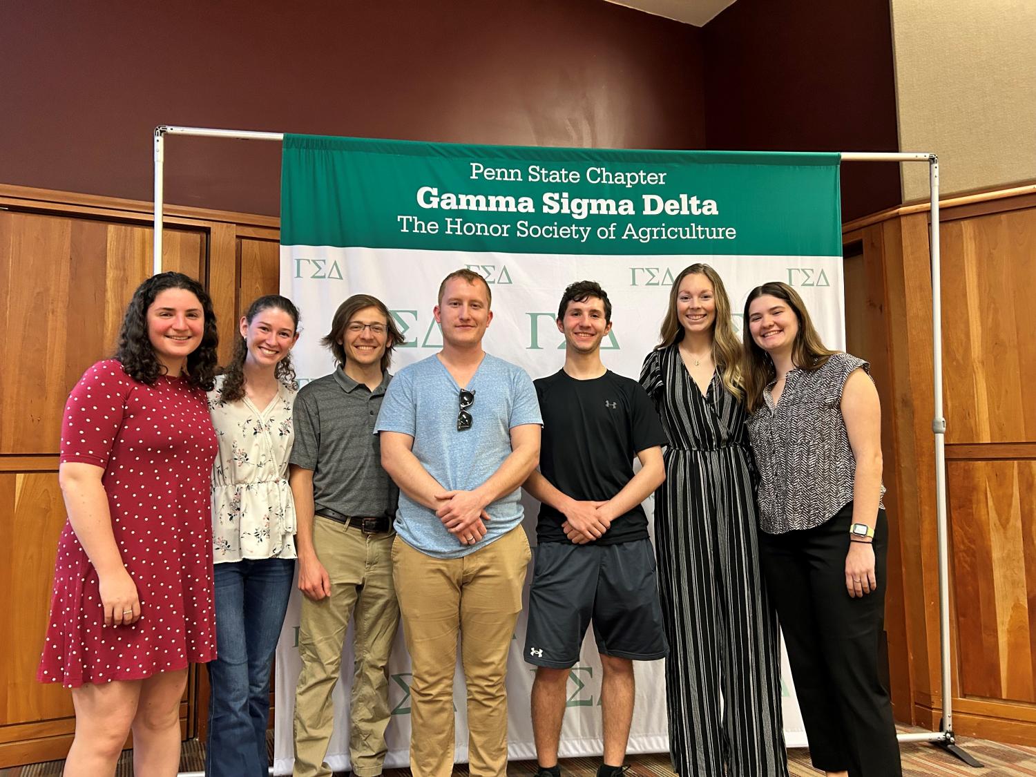 Gamma Sigma Delta students