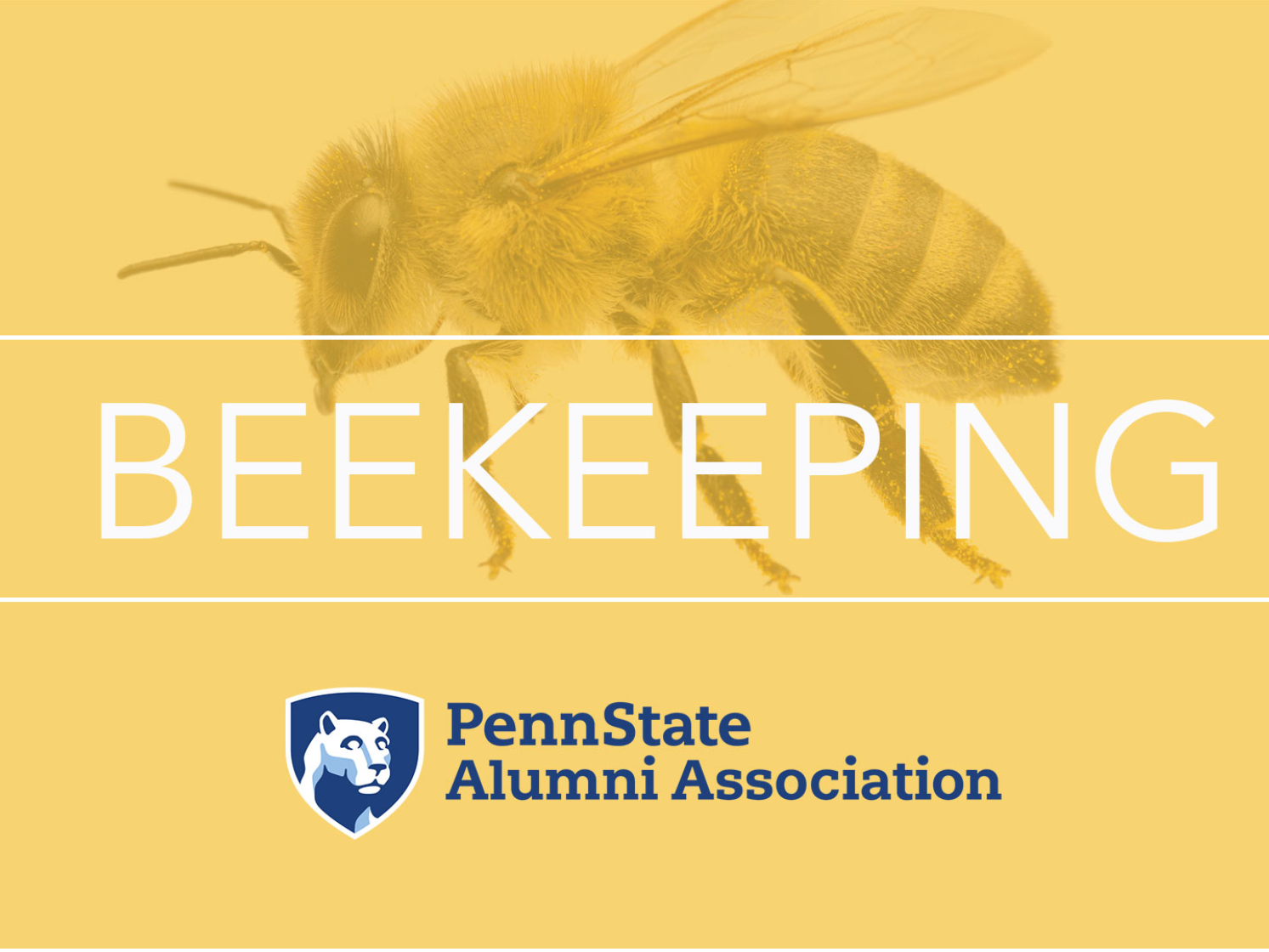 graphic promoting a beekeeping event