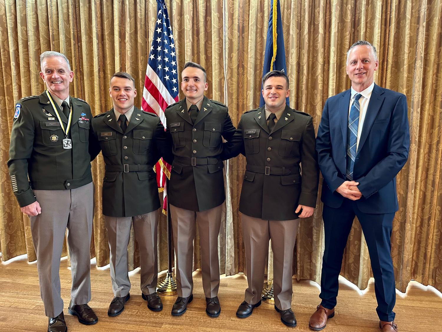Penn College ROTC commissionees
