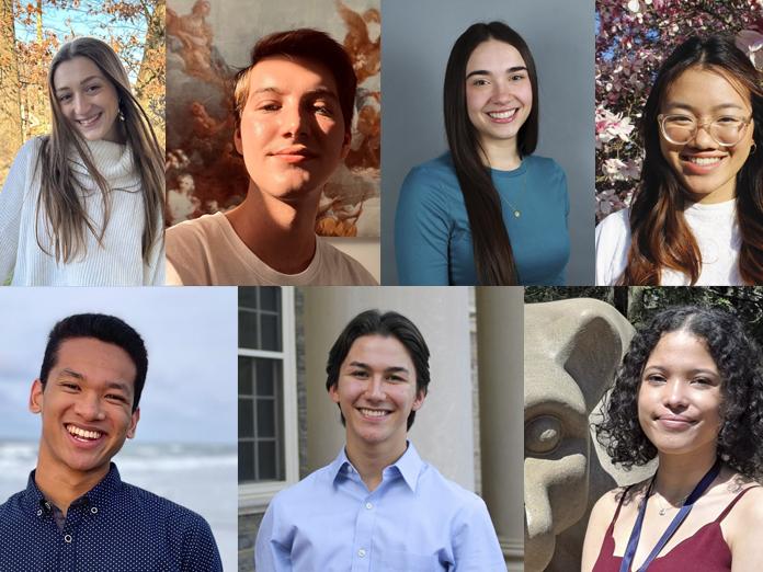 Collage of students