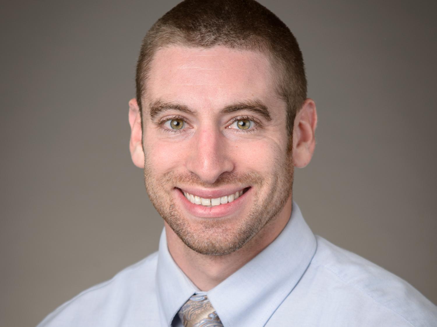 Studio portrait of Joey Ianeiro