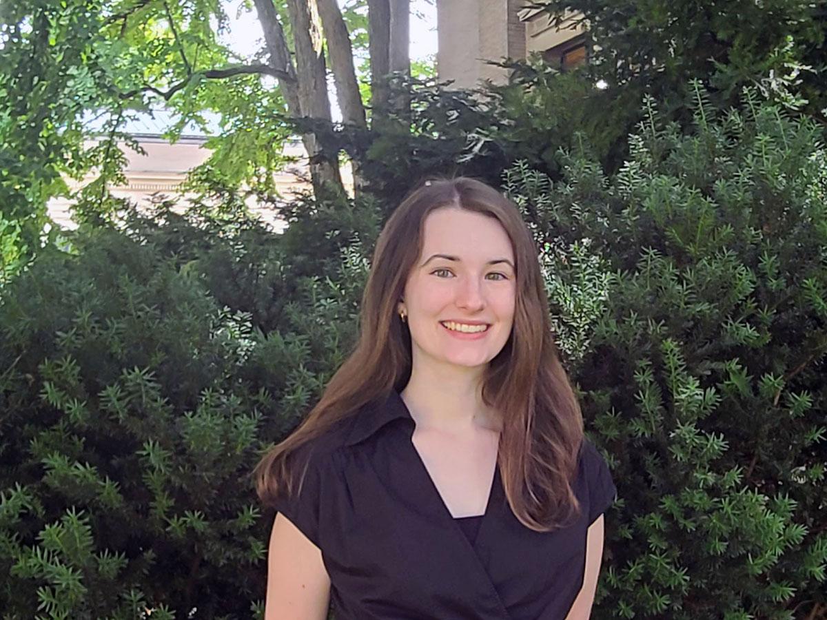 Photo of Liberal Arts Summer 2023 Student Marshal Sydney McQuiggan