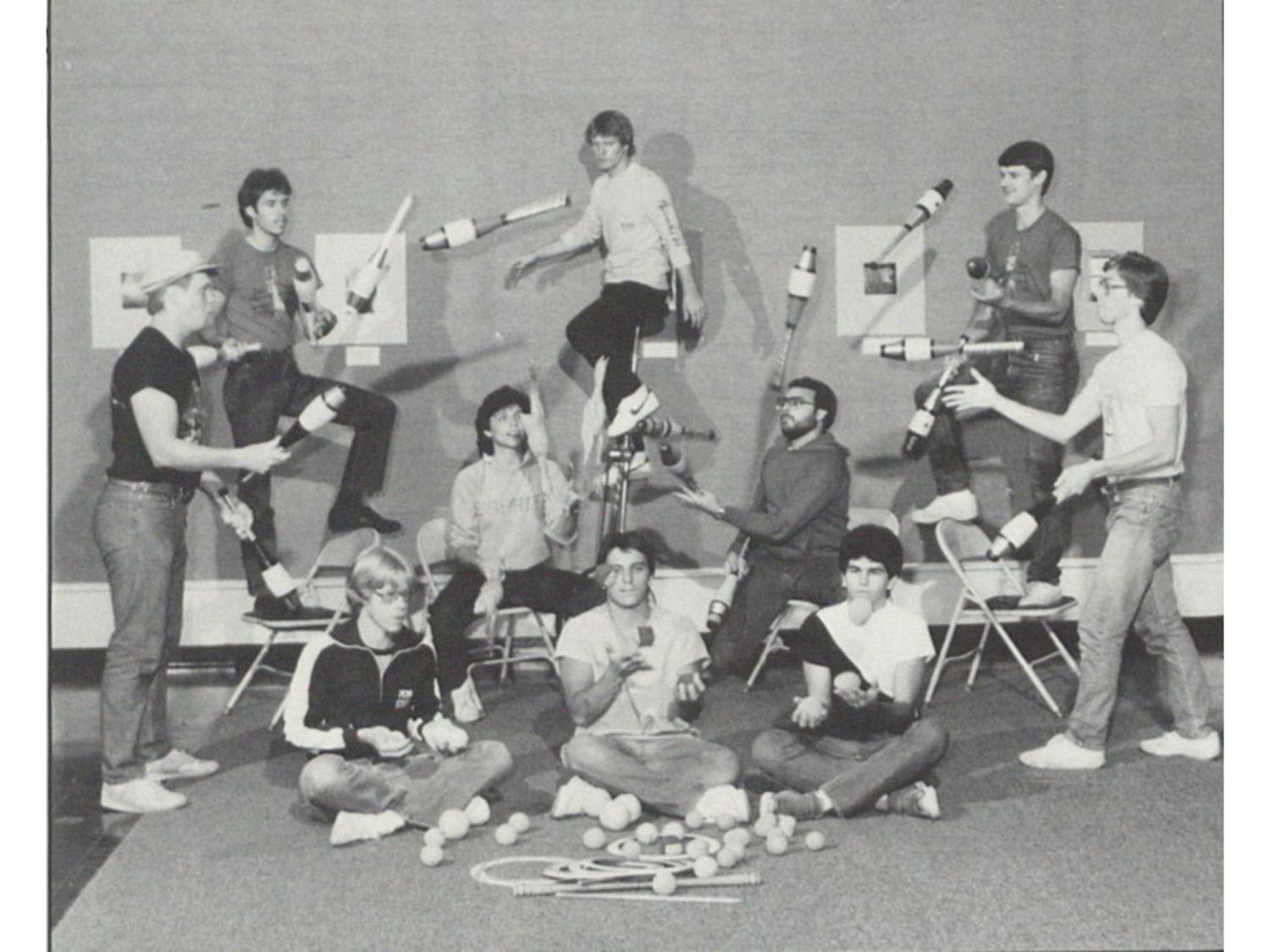 Juggling Club in 1985