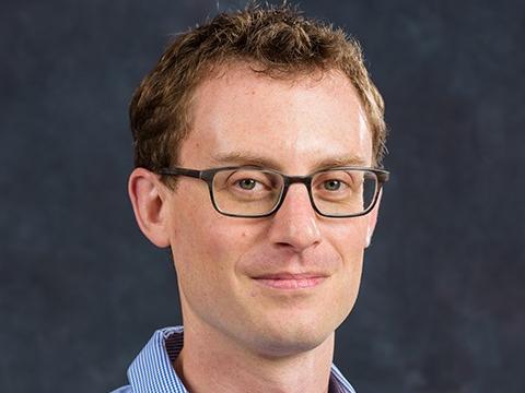 A portrait of Matt Levy, an associate professor of art history at Penn State Behrend.