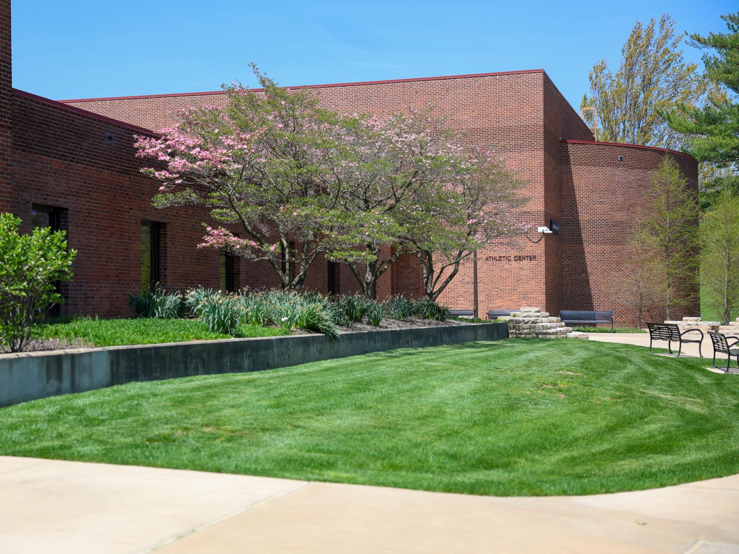 Commons/Athletics Center outside