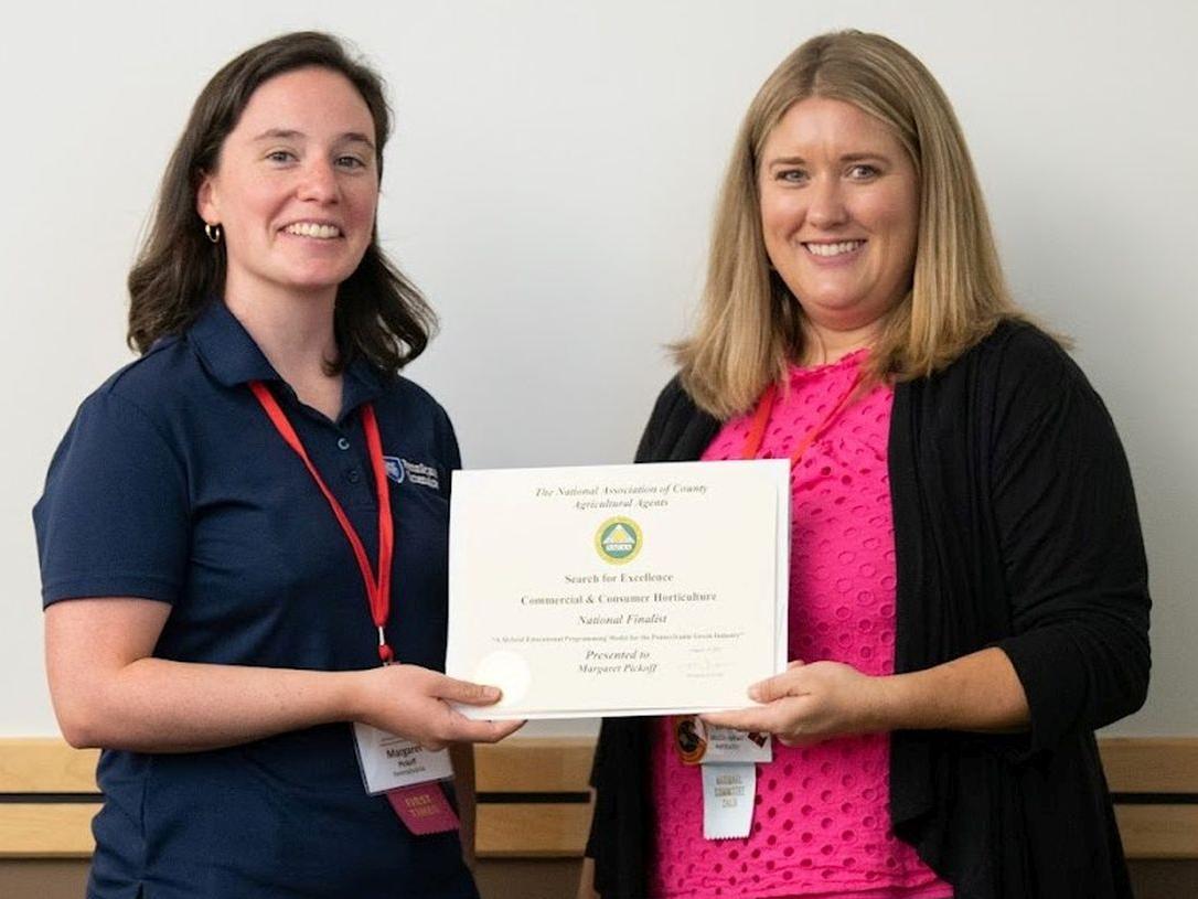 Margaret Pickoff search for excellence award