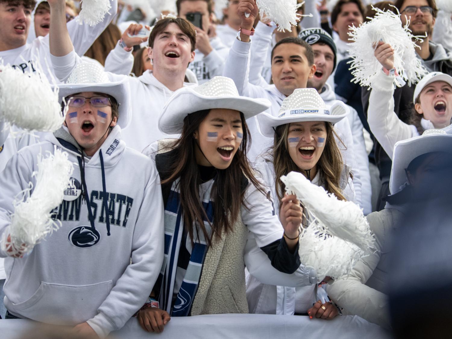 fans at Beaver Stadium
