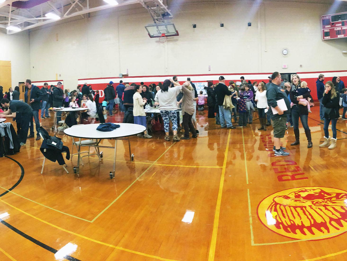 Panoramic view of Exploration-U event