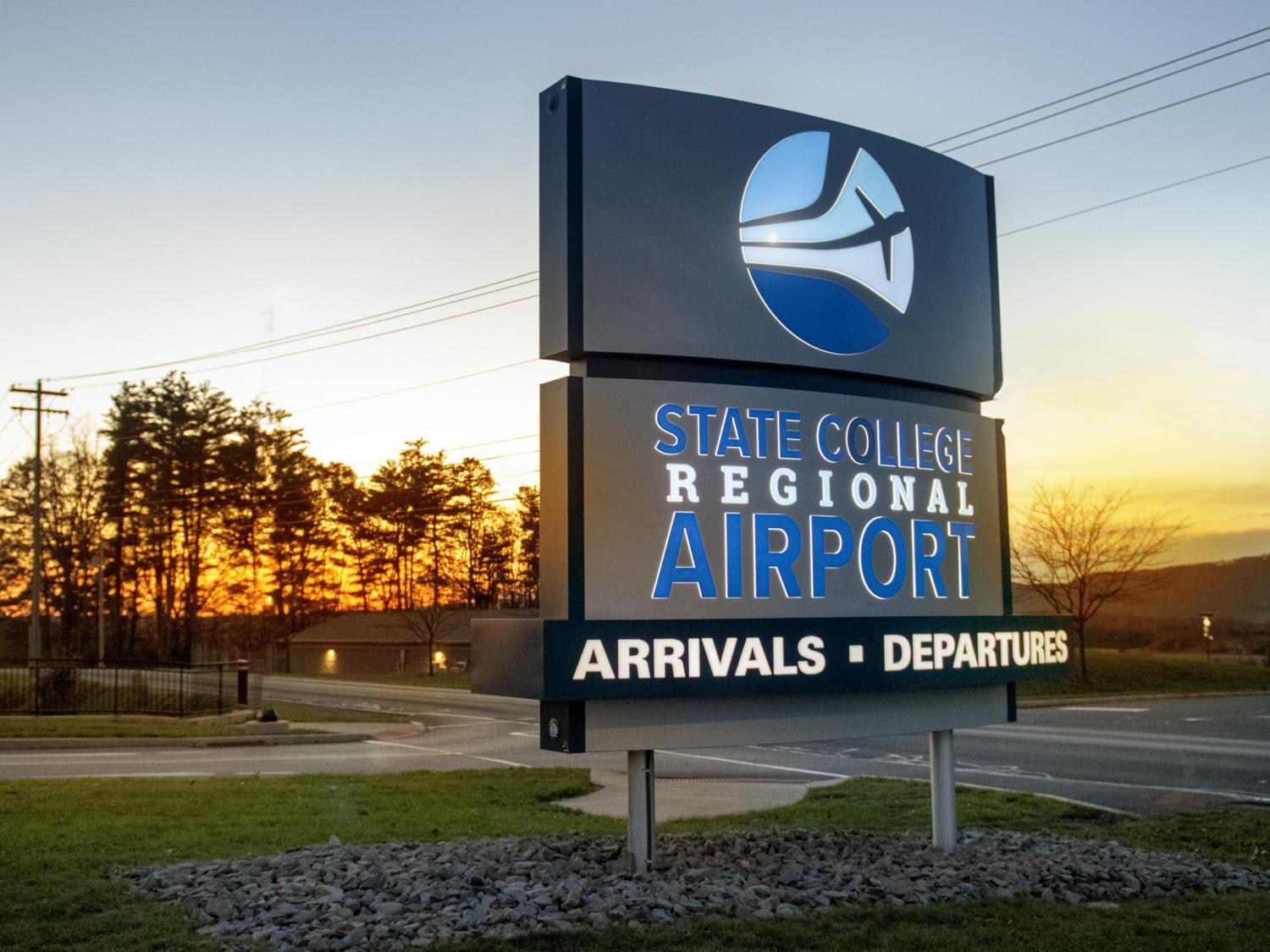 New signage at State College Regional Airport