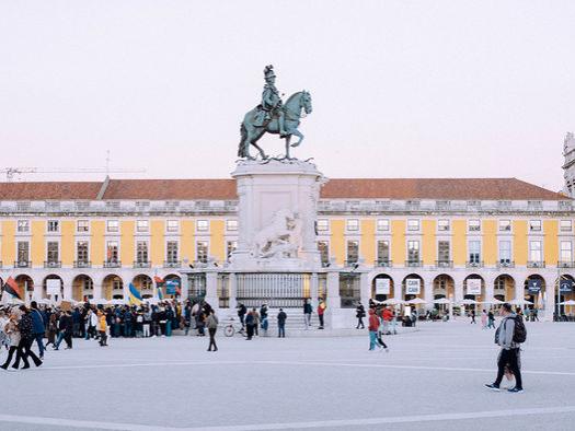 Praça do Comércio in Lisbon, Portugal