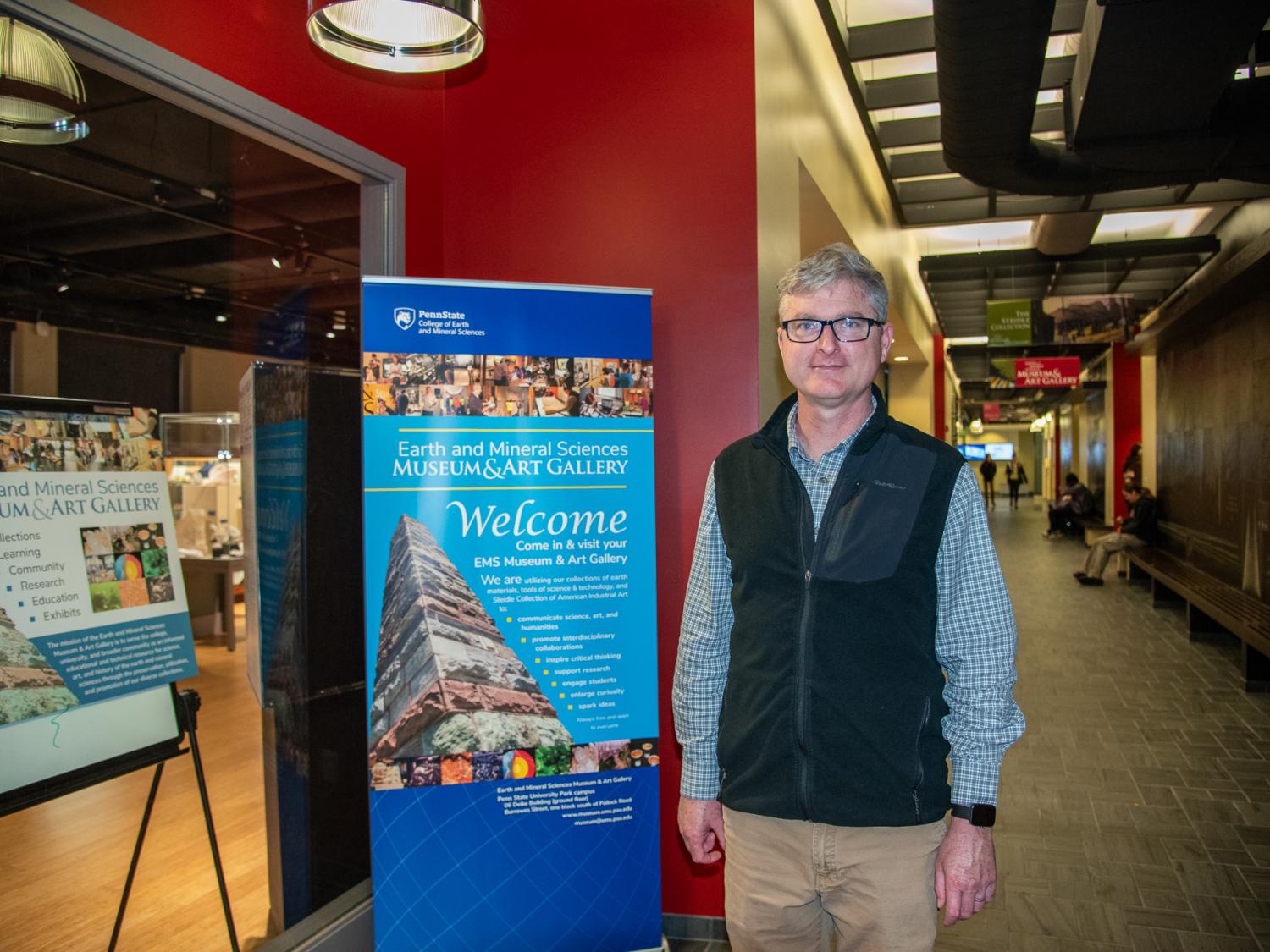 Museum director Chris Widga
