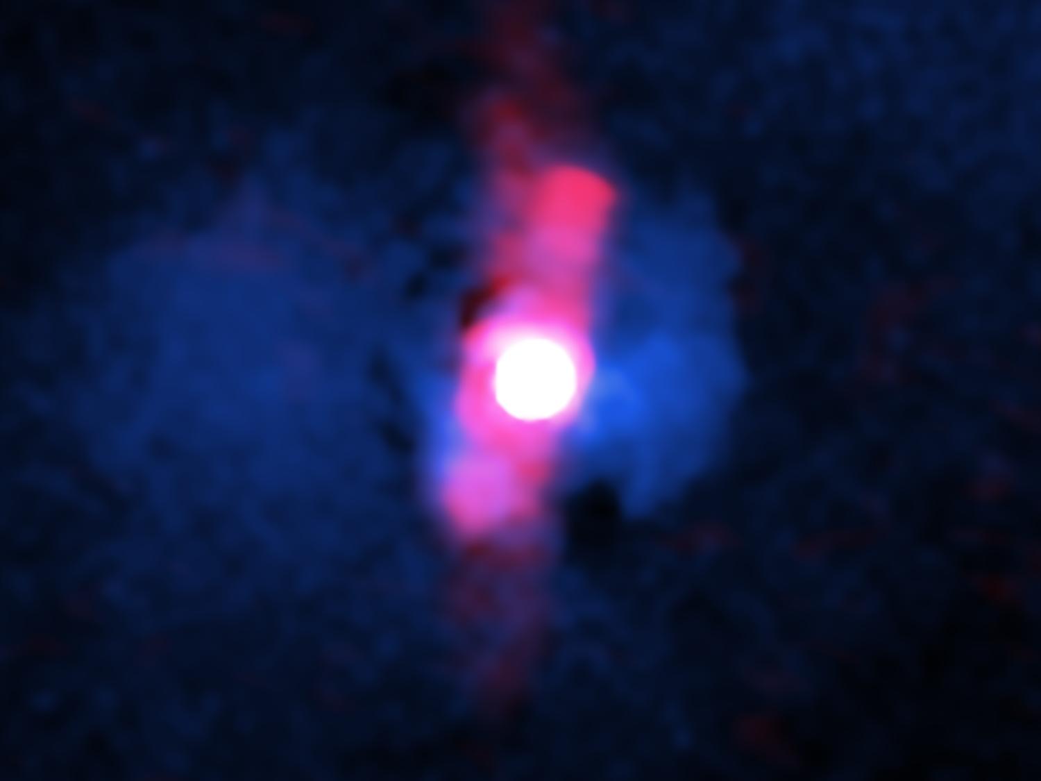 NASA's Chandra identifies a black hole with a bark worse than its