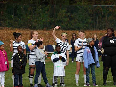 soccer team with youth