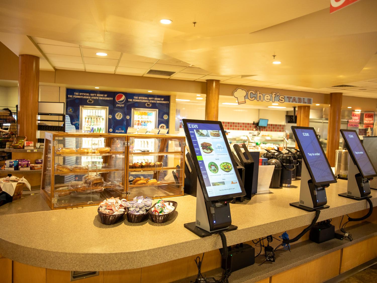 Tully's Cafe digital menu boards 