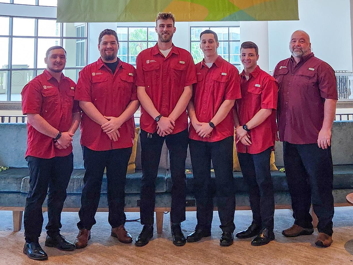 Members of Pennsylvania College of Technology’s Construction Management Association