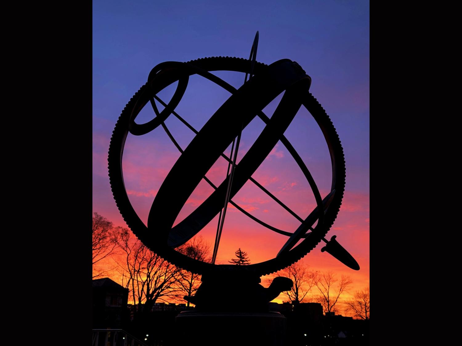 The armillary at sunrise
