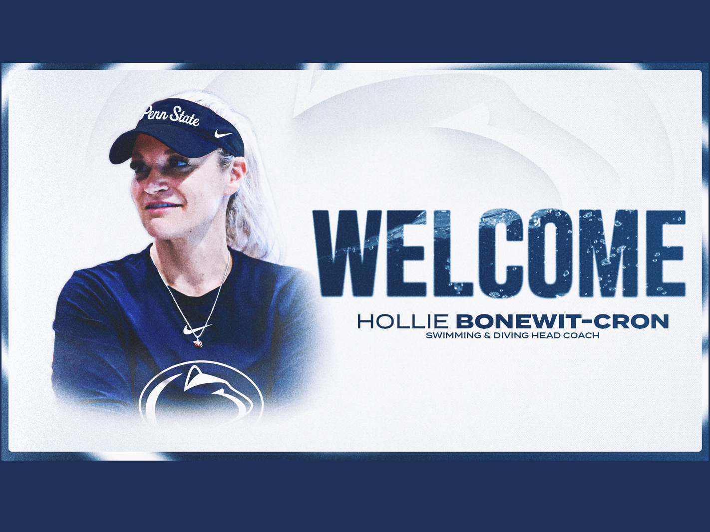 Hollie Bonewit-Cron's headshot and the word Welcome