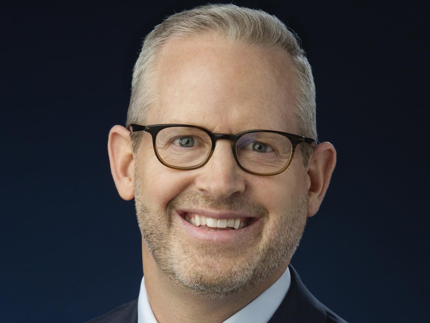 A headshot image of new Smeal College of Business Dean Corey Phelps