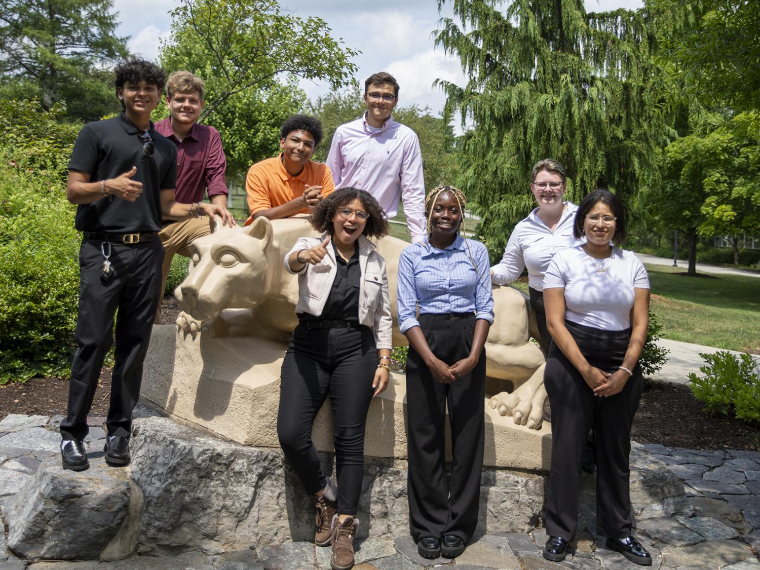 Photo of Penn State Berks LION STEM Scholars