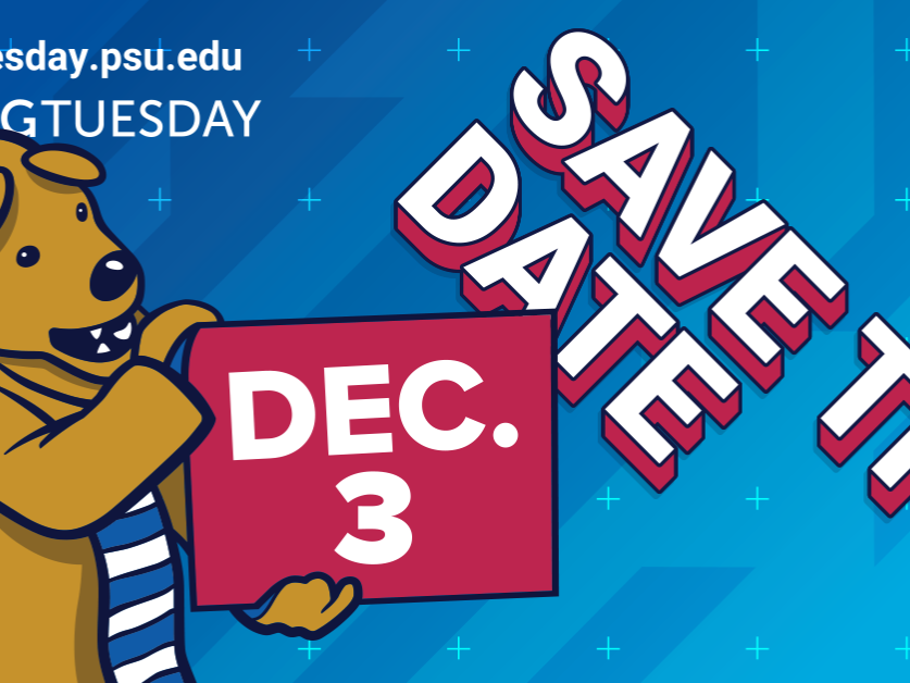 GivingTuesday save the date graphic