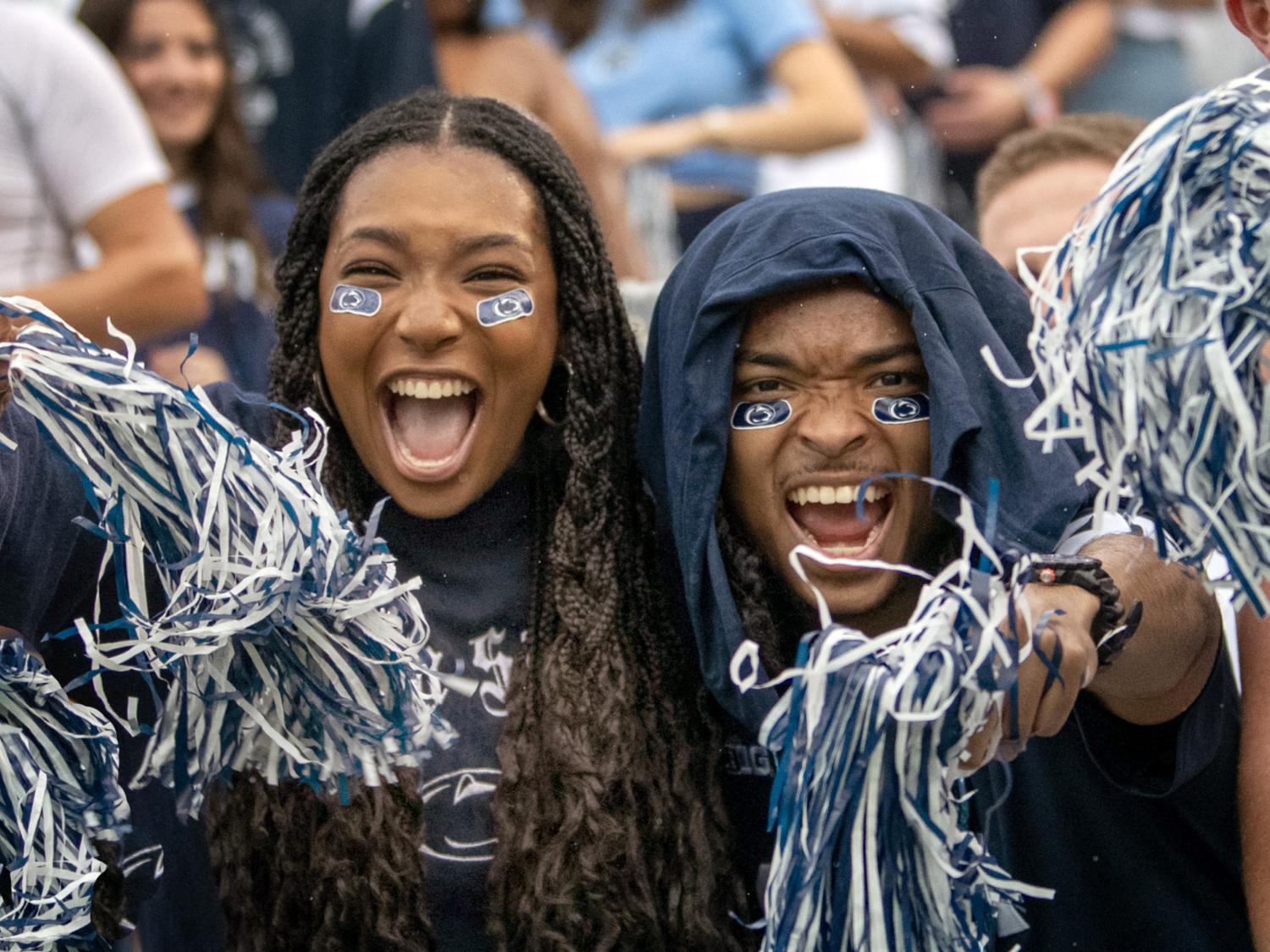 Football fans at Kent State game