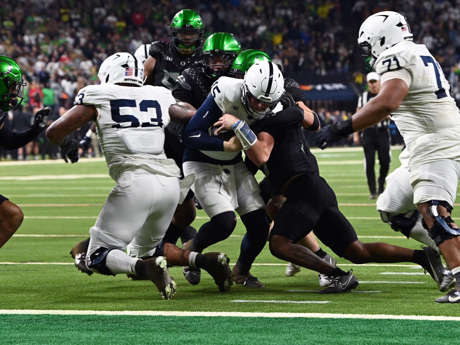 Allar scores vs Oregon