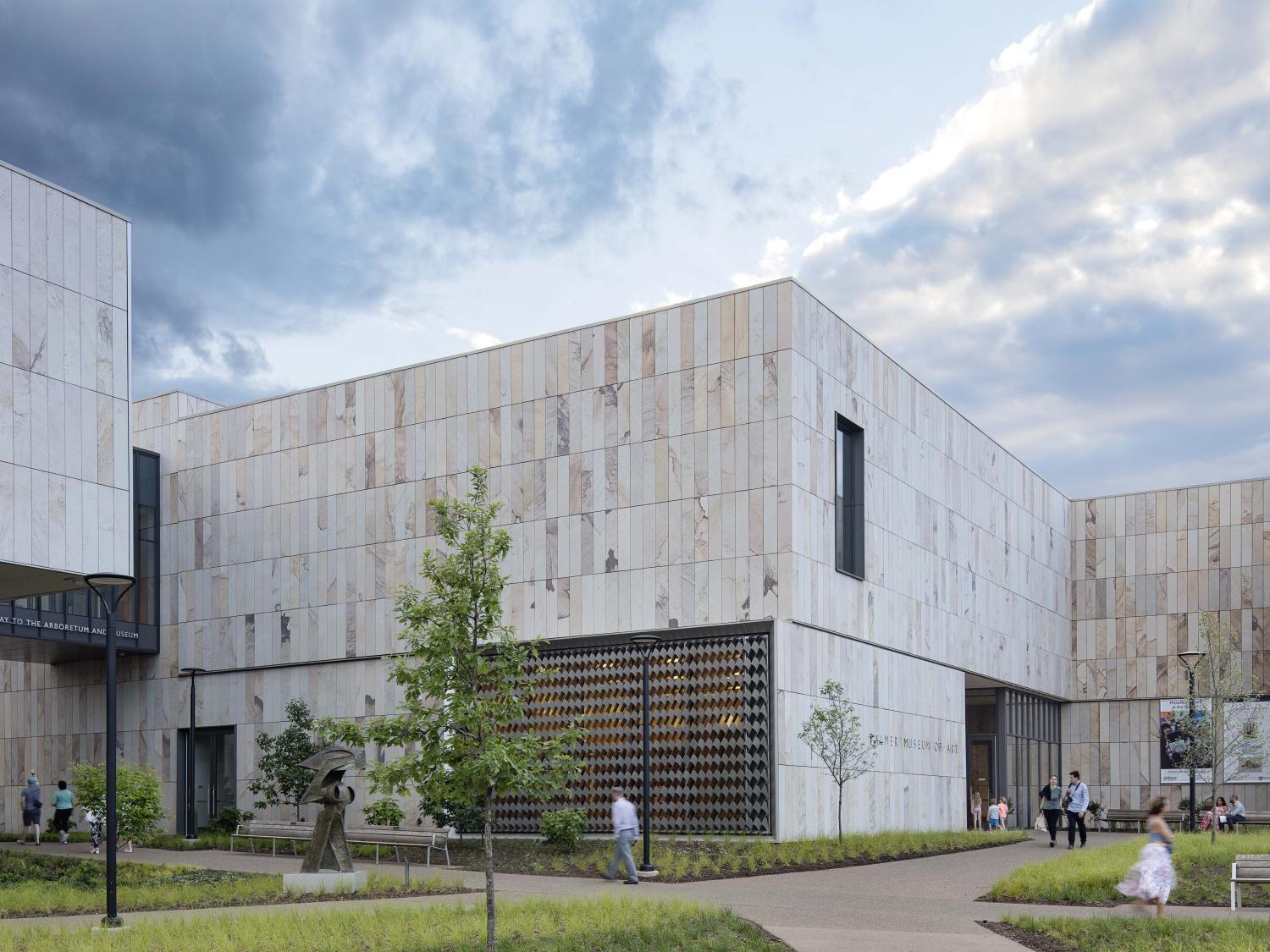 Image of the new Palmer Museum of Art