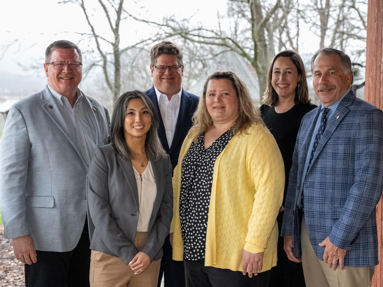 Dean Troy Ott with Michelle Tran, Clayton Myers, Krista Pontius, Olivia Murphy-Sweet and Mike Levengood