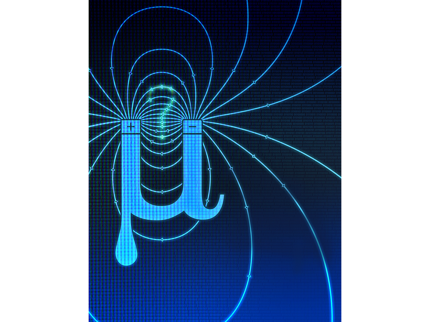 Artist’s conception of the mystery of the magnetic moment of the muon