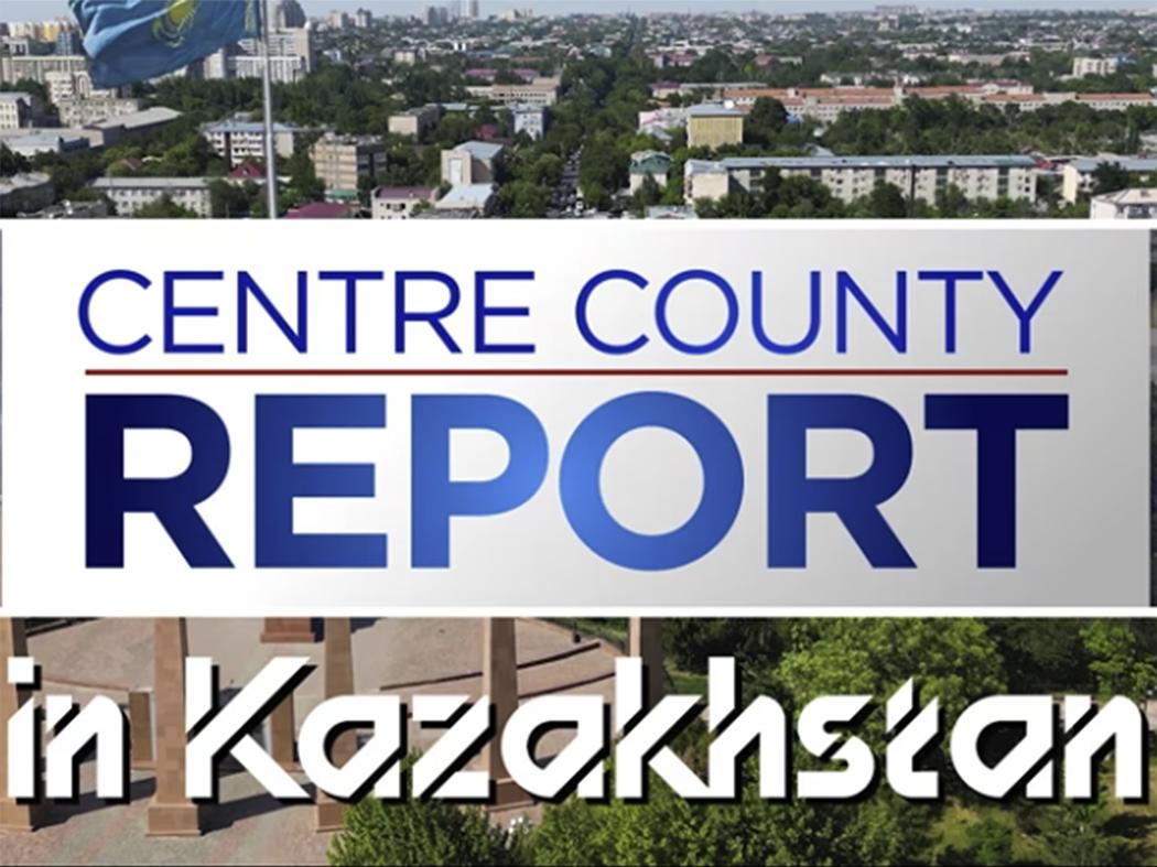 Graphic featuring Centre County Report logo