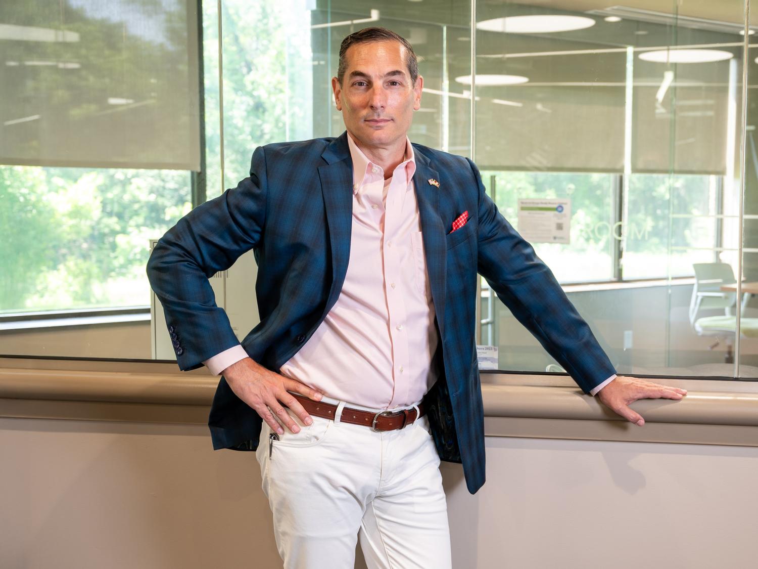 Portrait of donor and alumnus Jeff Lipson