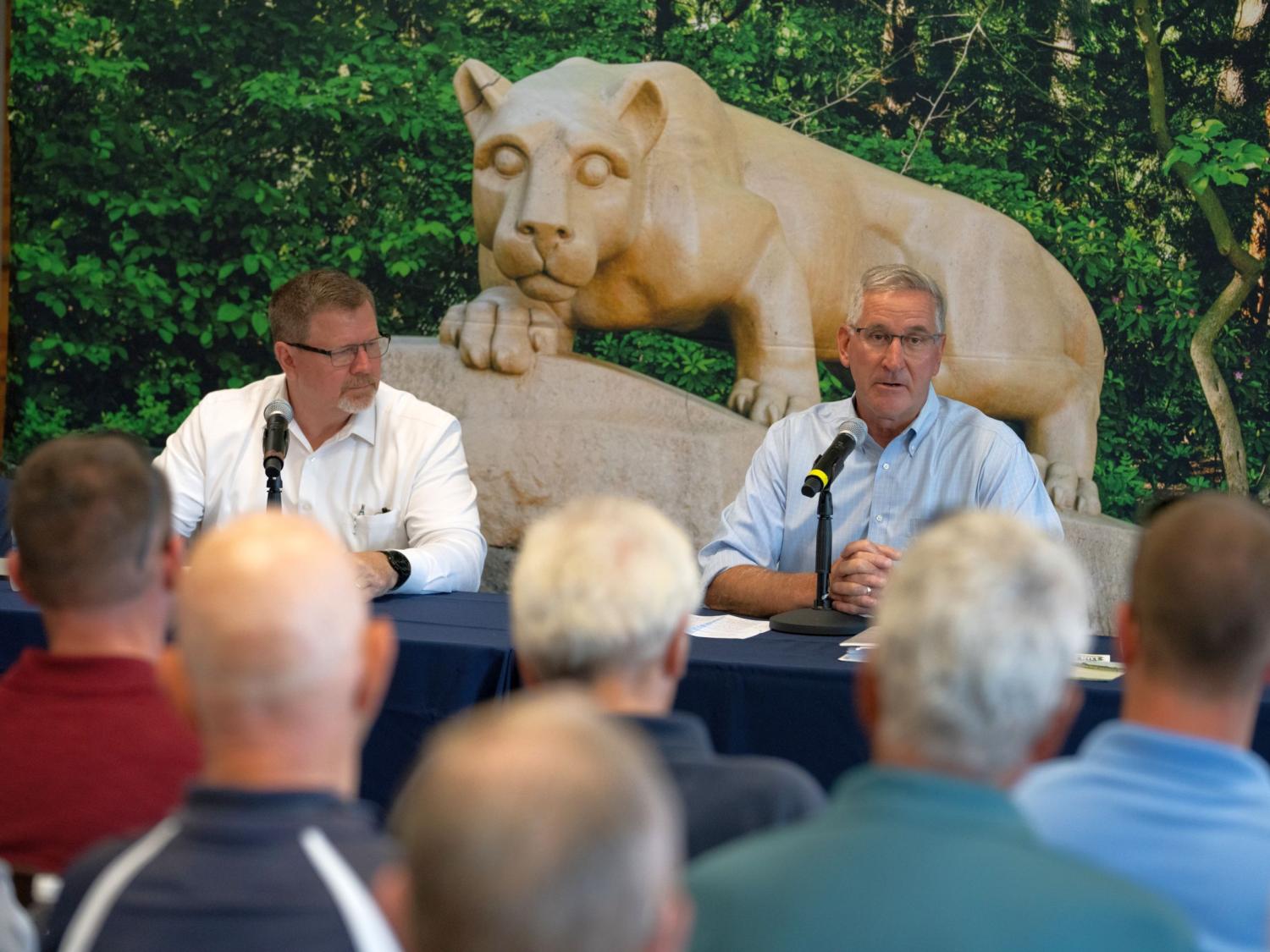 Troy Ott and Russell Redding at Ag Progress Days 2024