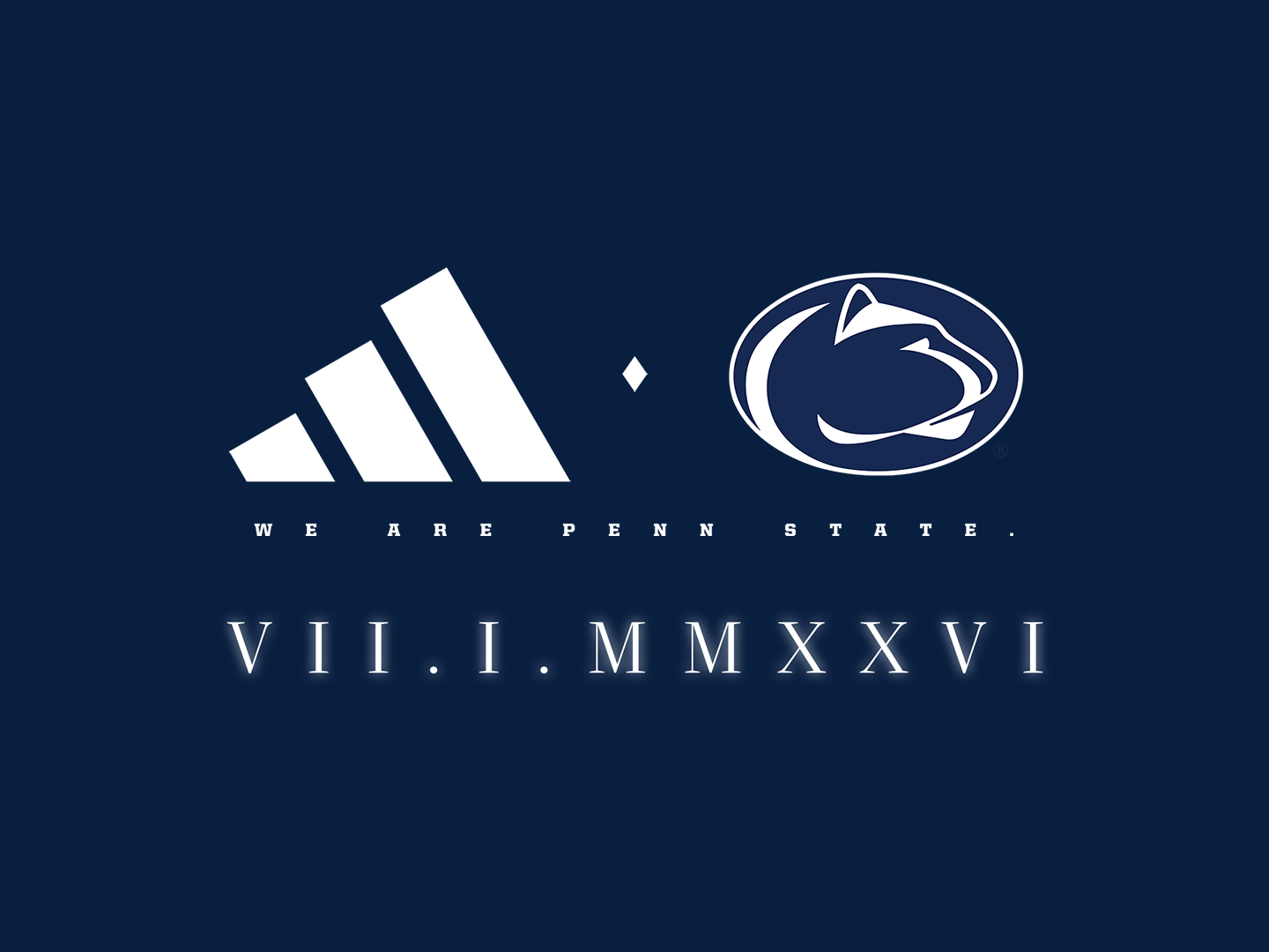 adidas and Penn State logos