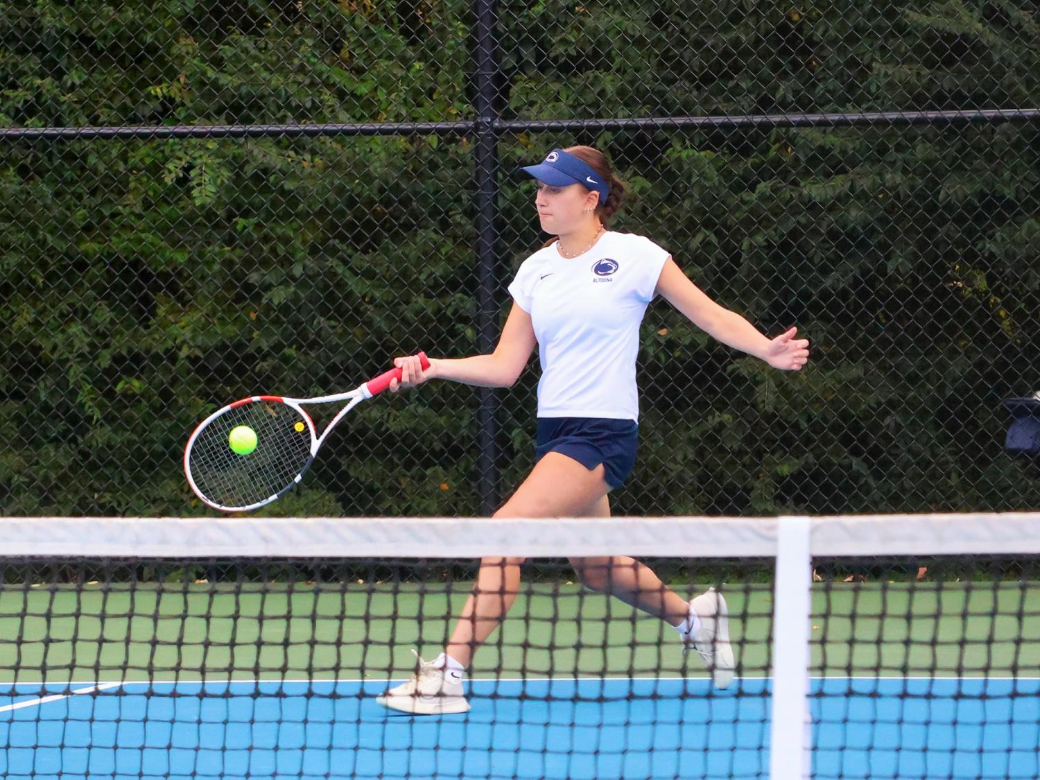 Lexi Colaianni playing tennis