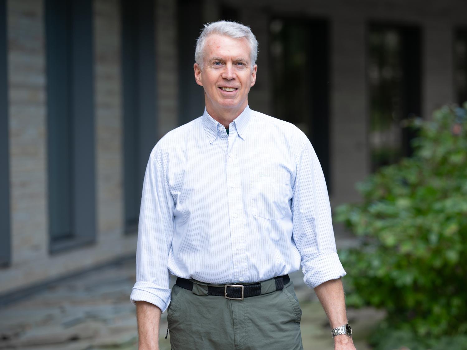outdoor portrait of Thomas Wood