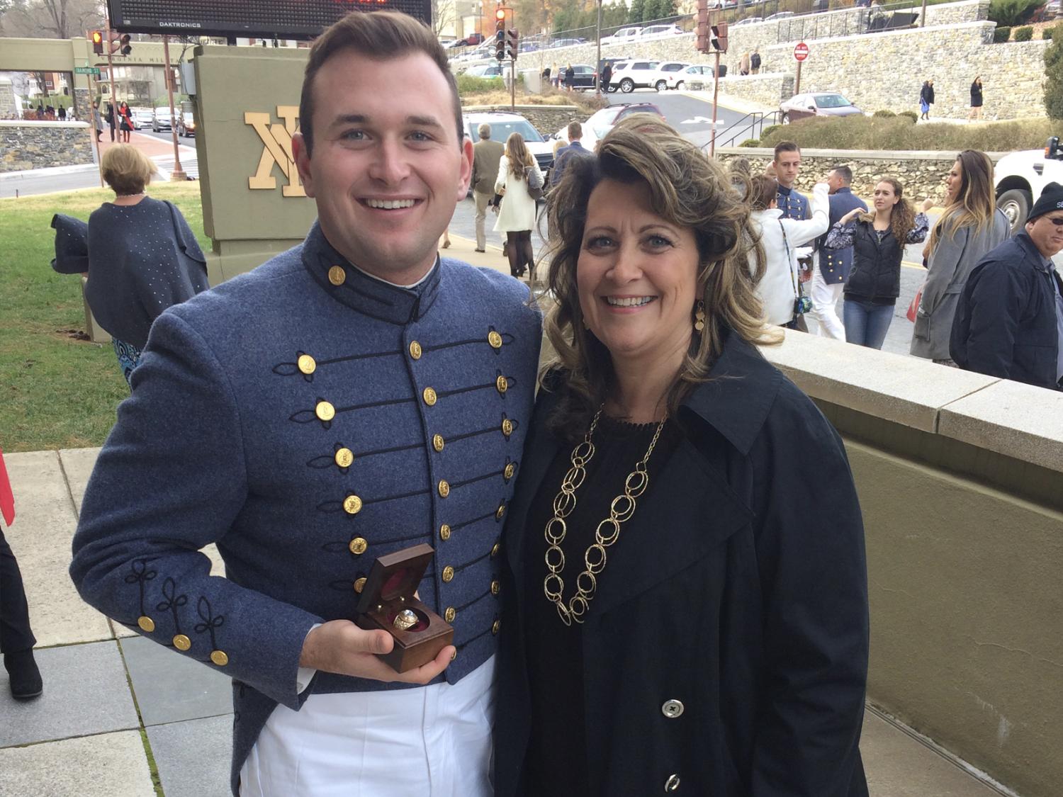 Amy Atkins and her son Corris Atkins